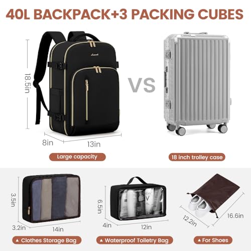 Travel Backpack with 3 Packing Cubes R23088