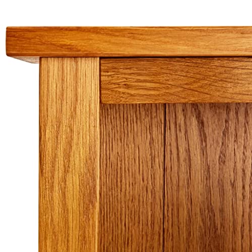 3-Tier Solid Oak Wood Bookcase X703