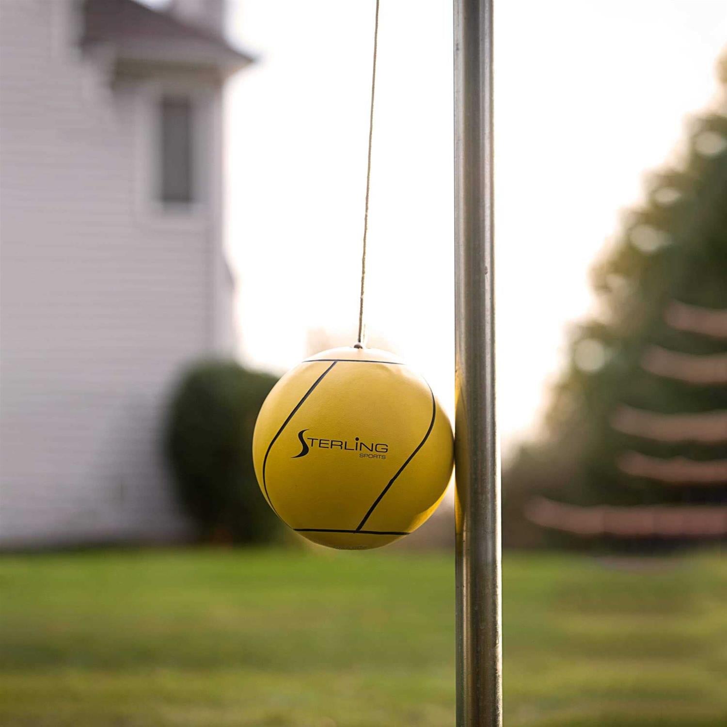 Compact Tetherball Set with Ball and Rope X846
