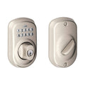 Satin Nickel Keypad Deadbolt B341