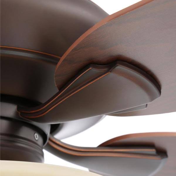52 in. LED Mediterranean Bronze Ceiling Fan U8505