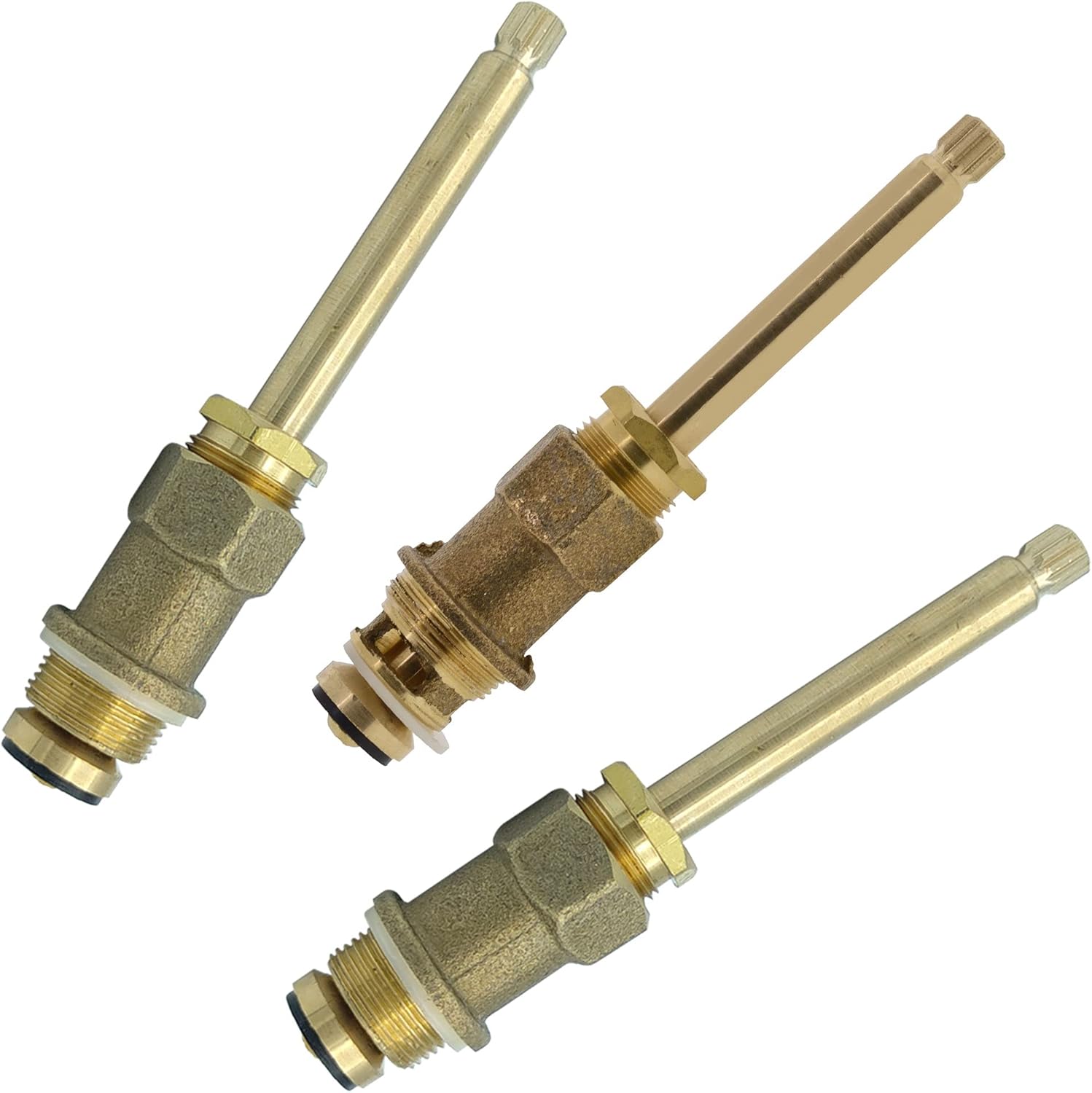 Polished Chrome Bathtub and Shower Valve Repair Kit Pack of 2 Q332109