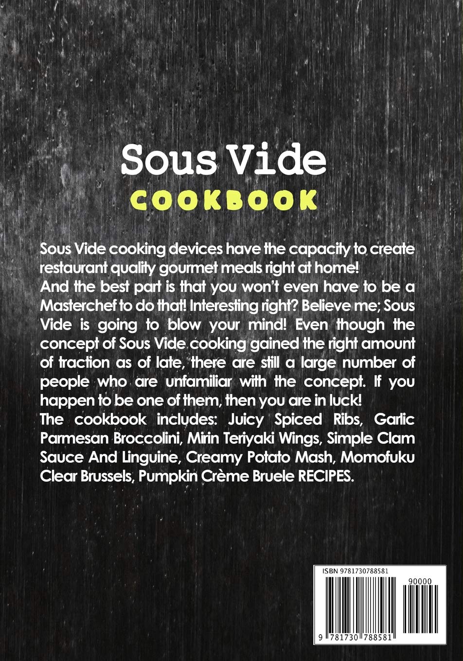 Sous Vide Cookbook W194