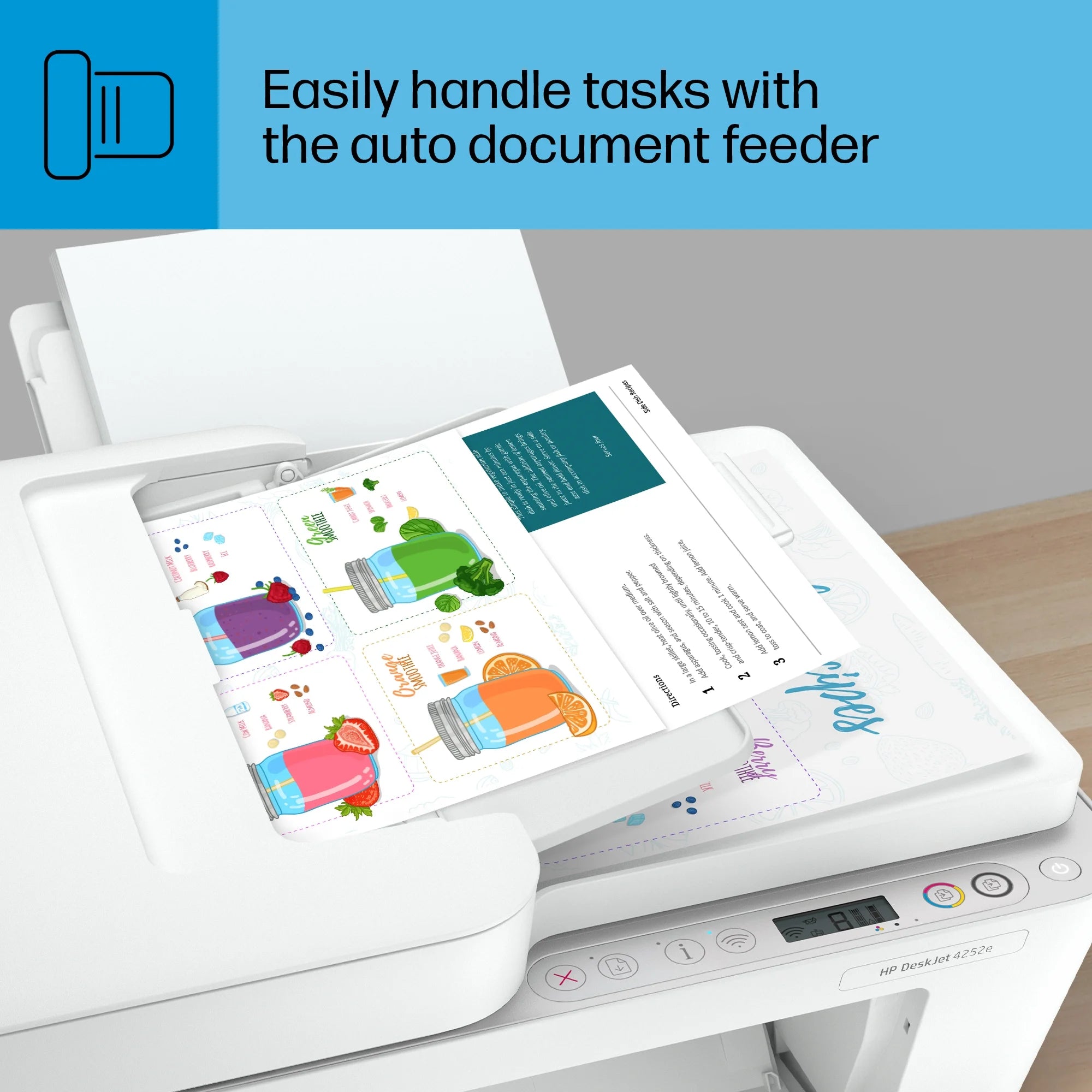 Wireless All-in-One Color Inkjet Printer Scanner Copier E572