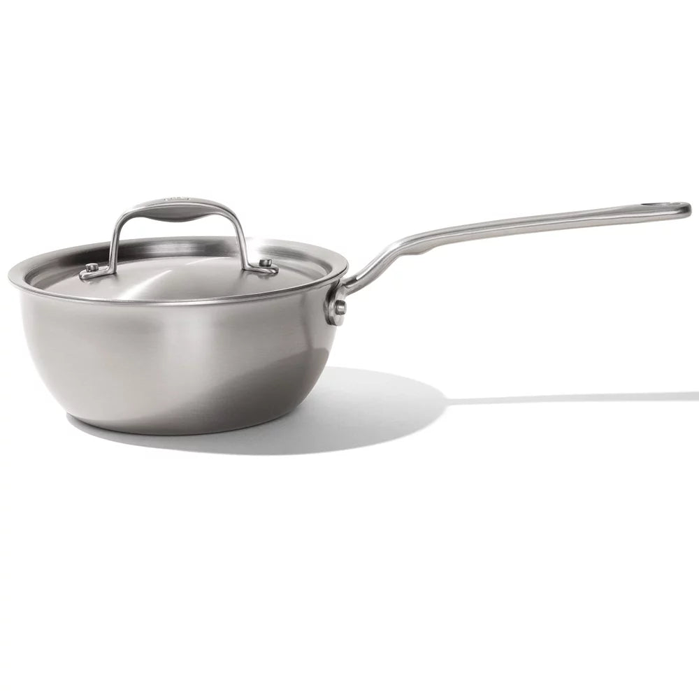 2 Quart Stainless Steel Saucier Pan P131