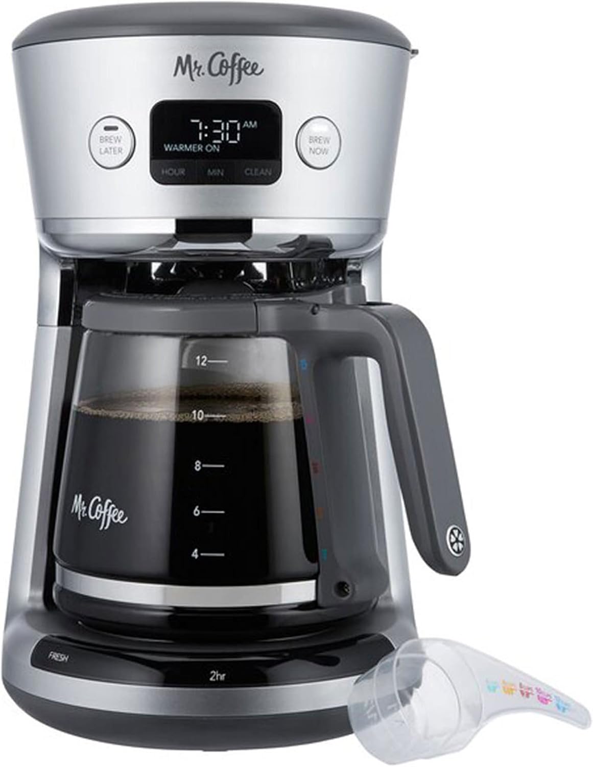 12 Cup Programmable Digital Coffee Maker with Built In Water Filtration V20934