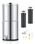 2.25 Gal Stainless Steel Gravity Water Filter System O576048