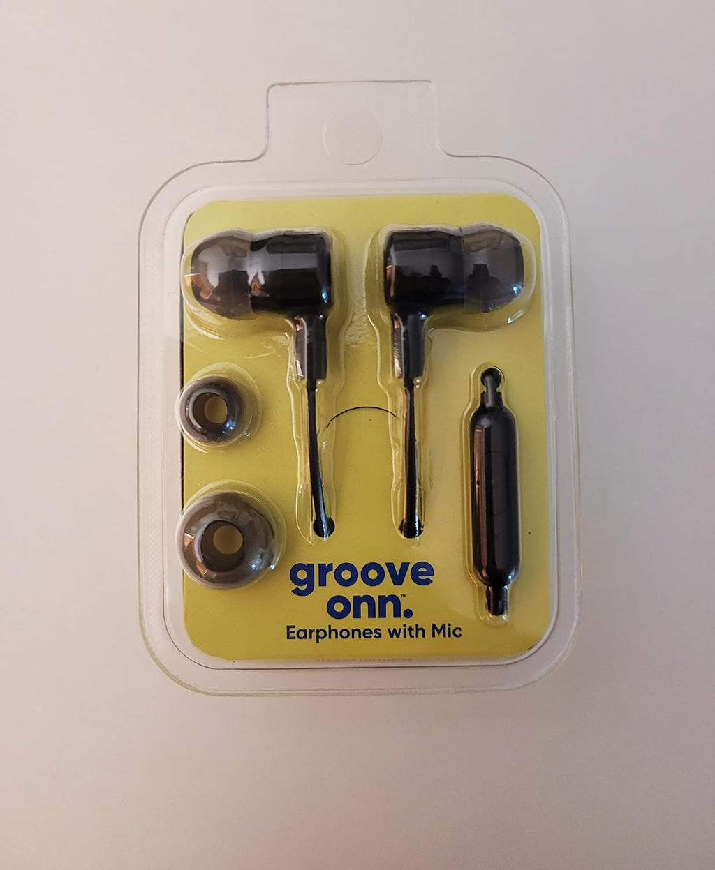 Black Groove Earphones with Mic V708