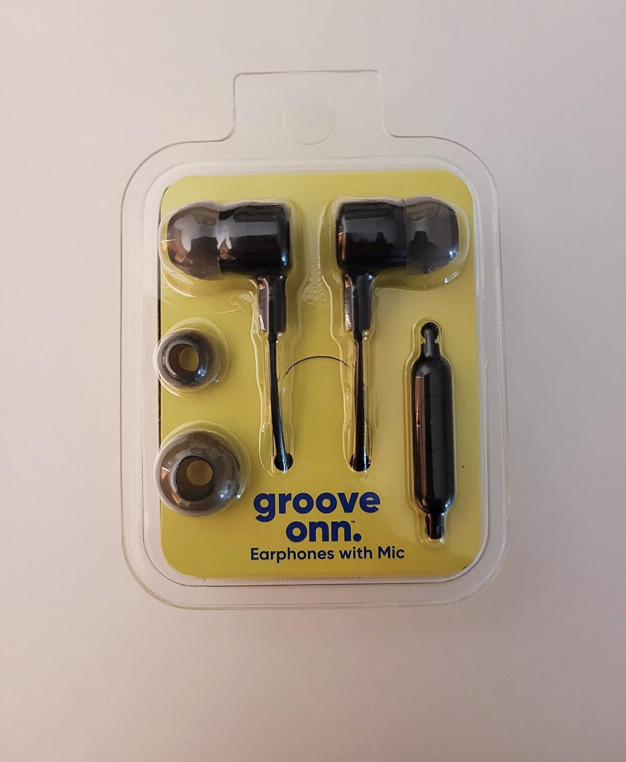 Black Groove Earphones with Mic V708