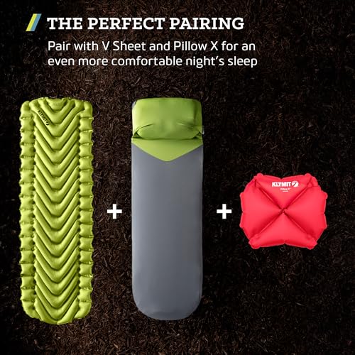 Green Inflatable Sleeping Pad V911379