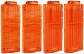 4 Pack 12 Darts Quick Reload Clips Magazine Clips D22928