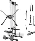 Cable Machine with Leg Holder, LAT Bar, Foot Board Accessories Y363880