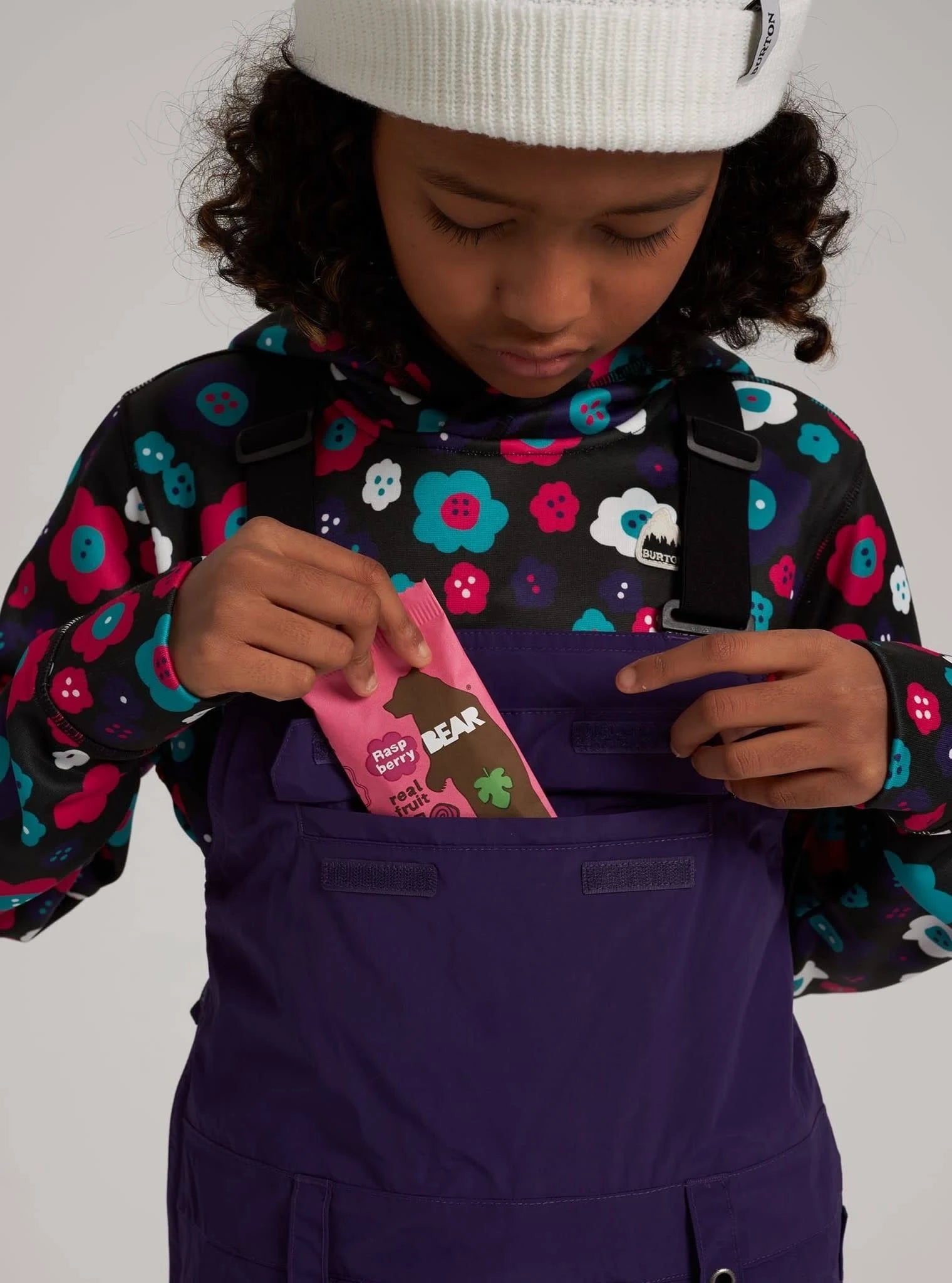Kids Skylar Bib Pant Parachute Purple T836910