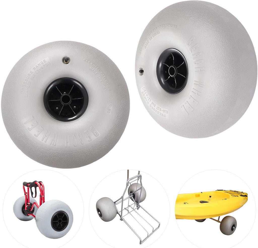 2-Pack Beach Cart Tires with Balloon Wheels S5405