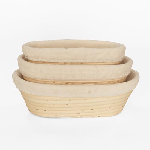 Bread Proofing Baskets Set of 3 M492