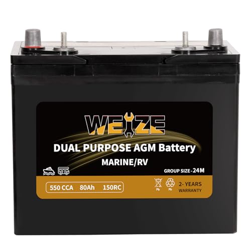 12V 105AH 200RC 825CCA AGM Marine Battery P243