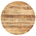 Solid Reclaimed Wood Round Table Top 15.7" J231930