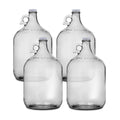 1 gal Glass Water Bottle with Metal Screw Cap (Pack of 4) W790850