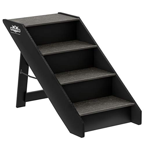 Gray Foldable Nonslip Dog Steps N633
