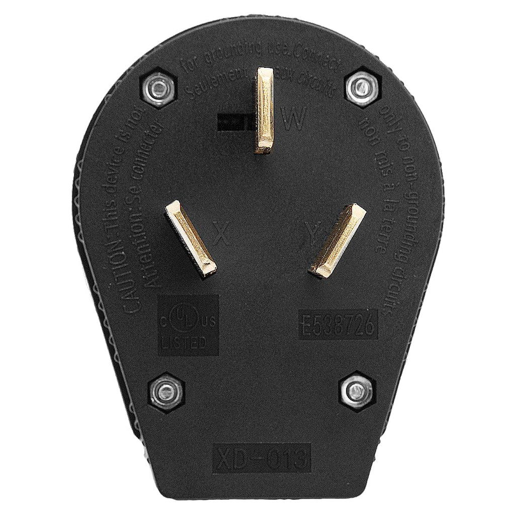3-Prong Dryer Nema 10-50P Plug 125/250V Angle Plug K267097