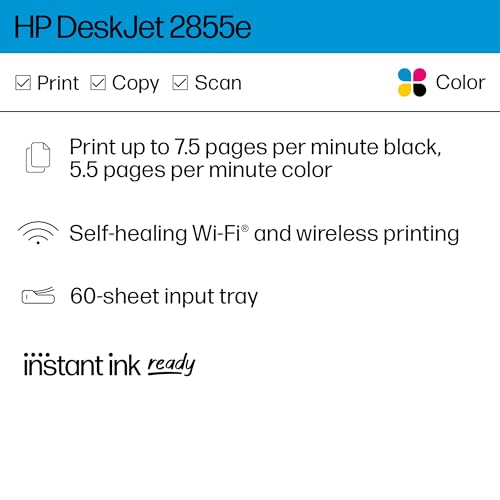 Wireless All-in-One Color Inkjet Printer, Scanner, Copier O971