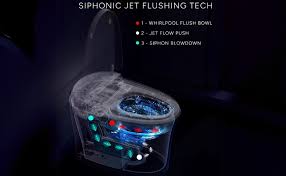 Black Smart Toilet I3634