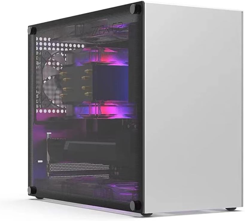 Aluminum Alloy Computer Case with Tempered Glass R147196