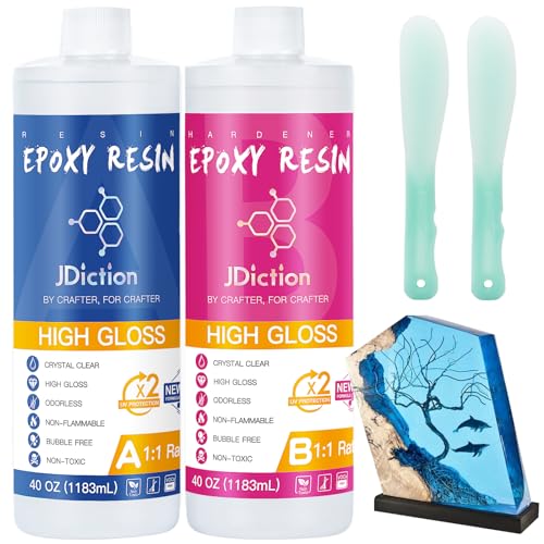 Epoxy Resin Kit Crystal Clear Non Toxic Bubble Free P702