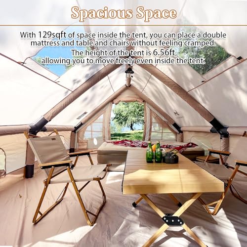 4 Season Waterproof Inflatable Cabin Tent F44518