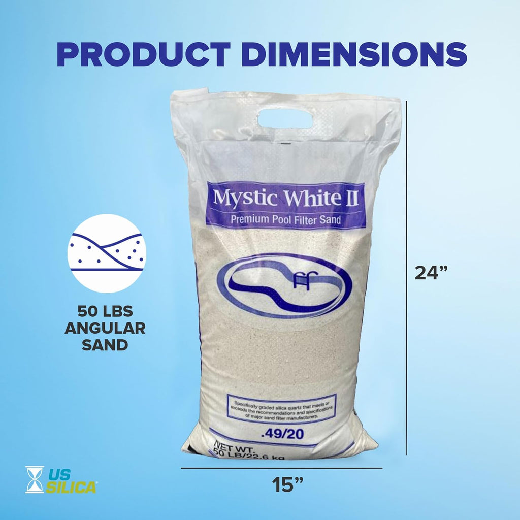 50lb Bag Swimming Pool Filter Sand B493