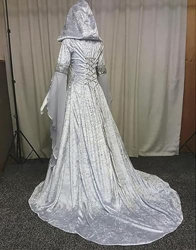 Medieval Victorian Velvet Gothic Dress D429130
