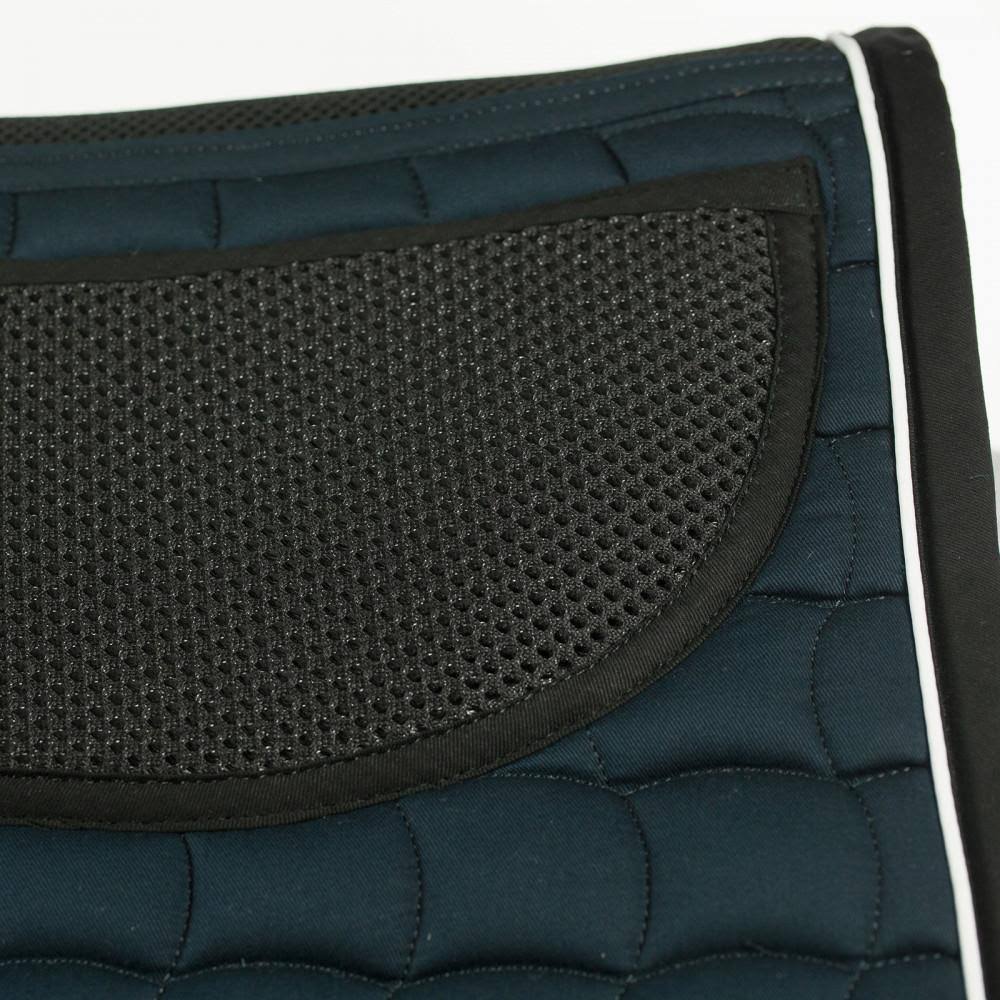 Asphalt Dark Grey Dressage Saddle Pad U374