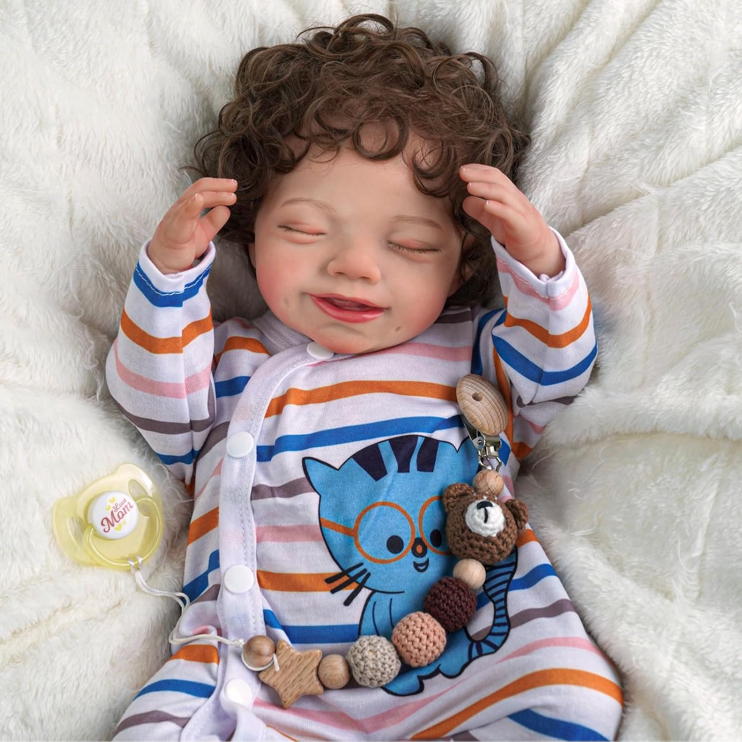 20-Inch Soft Body Reborn Baby Dolls with Toy Accessories O92951
