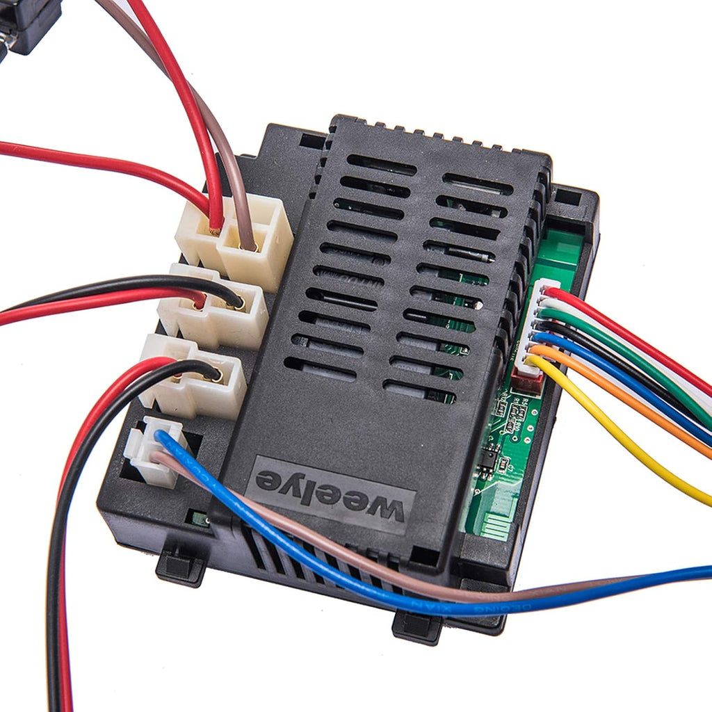 12V Remote Control Circuit Board Wires Switch Gearbox with Motors Children Electric Ride On Car Accessories L8840