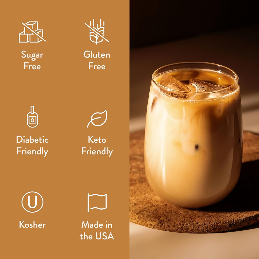 Sugar Free Vanilla Coffee Syrup, 25.4 Fl Oz Z174