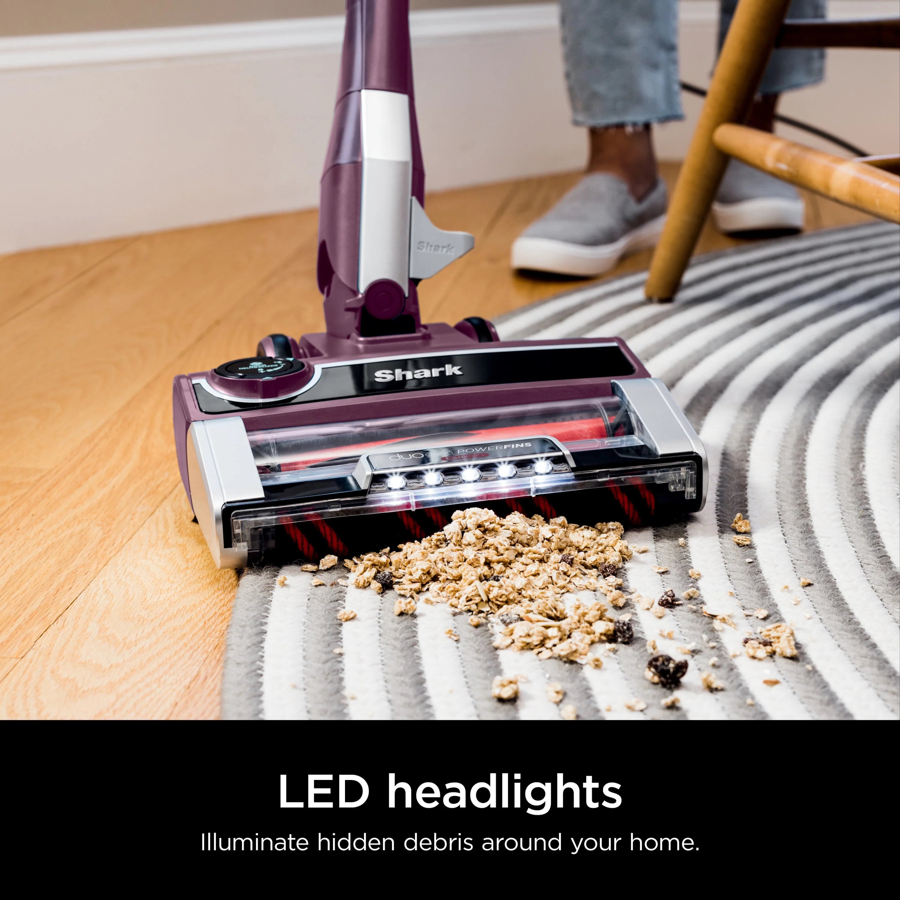 Corded Stick Vacuum with Self-Cleaning Brushroll L40856