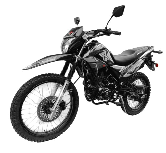 250cc Dual Sports Dirtbike (Black) S3618