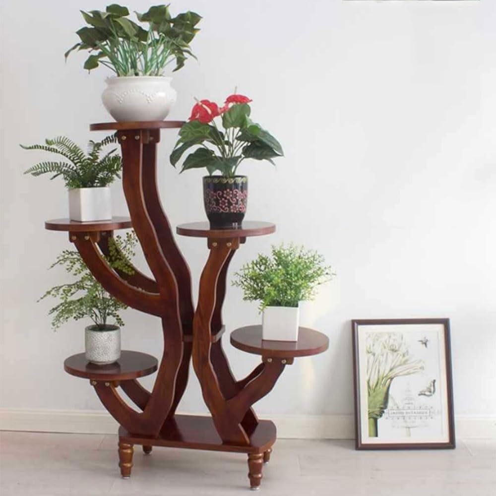 5 Tier Wooden Plant Stand P28000