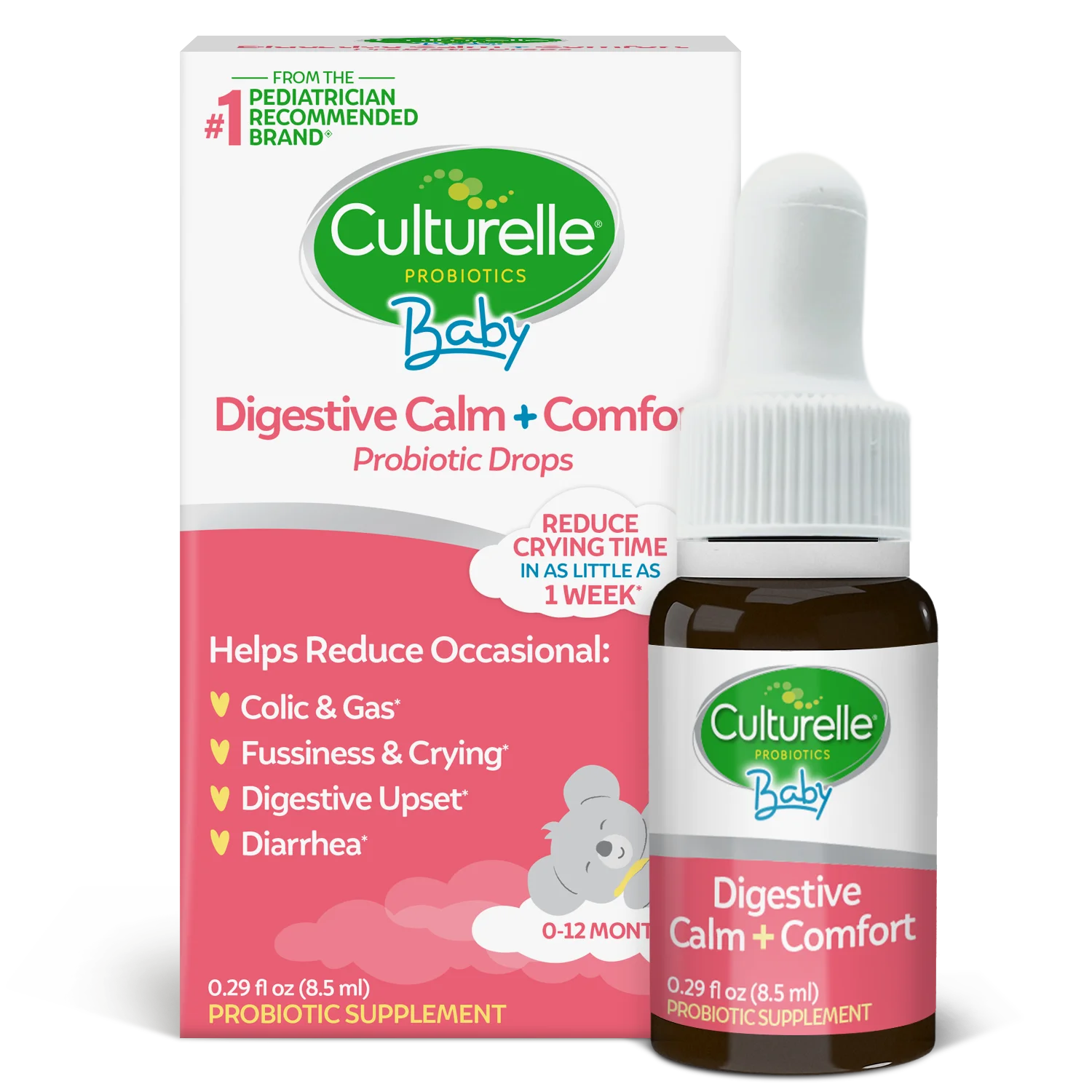 Baby Digestive Calm + Comfort Probiotic and Chamomile Drops K78328