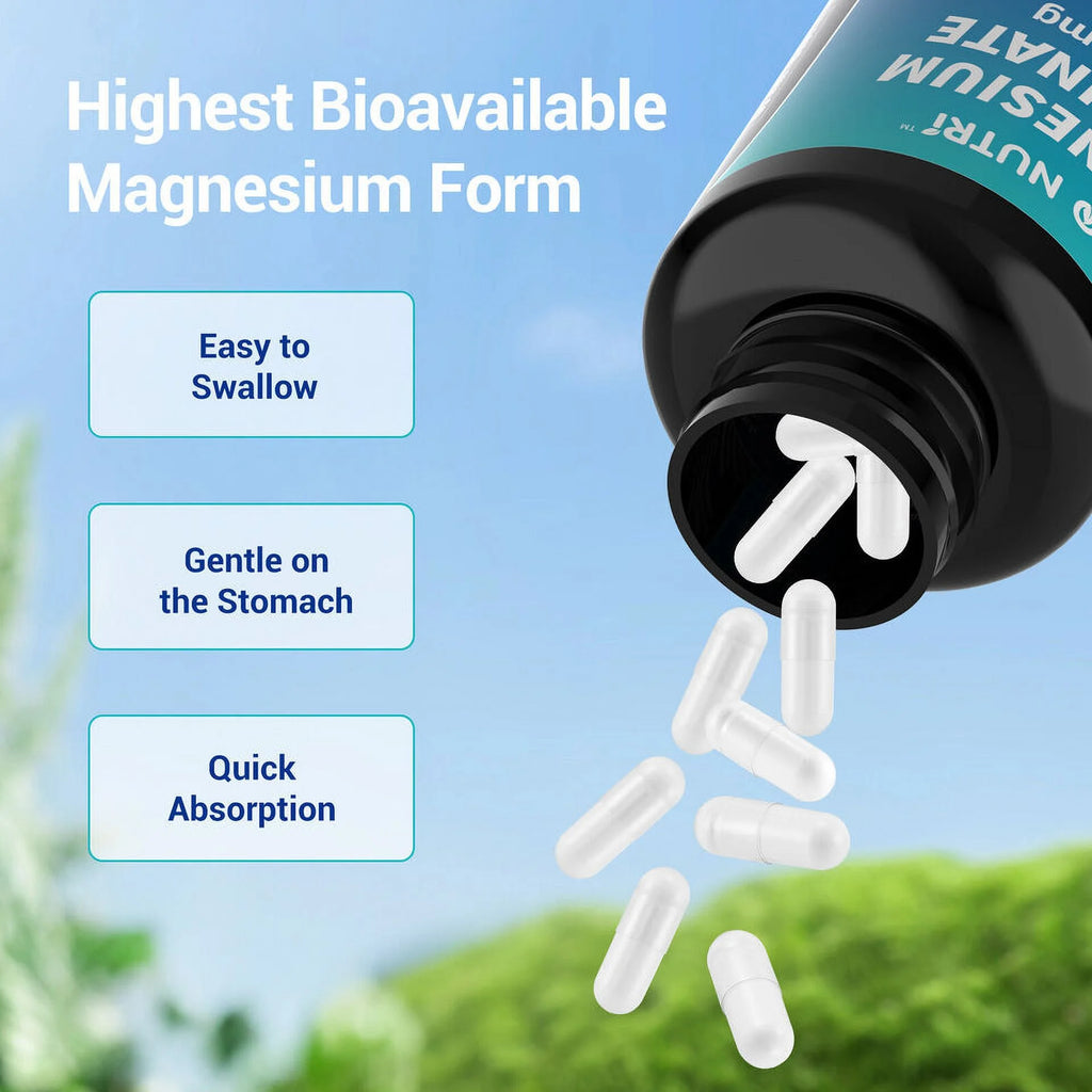 Magnesium Glycinate 1330mg 250 Capsules H614773