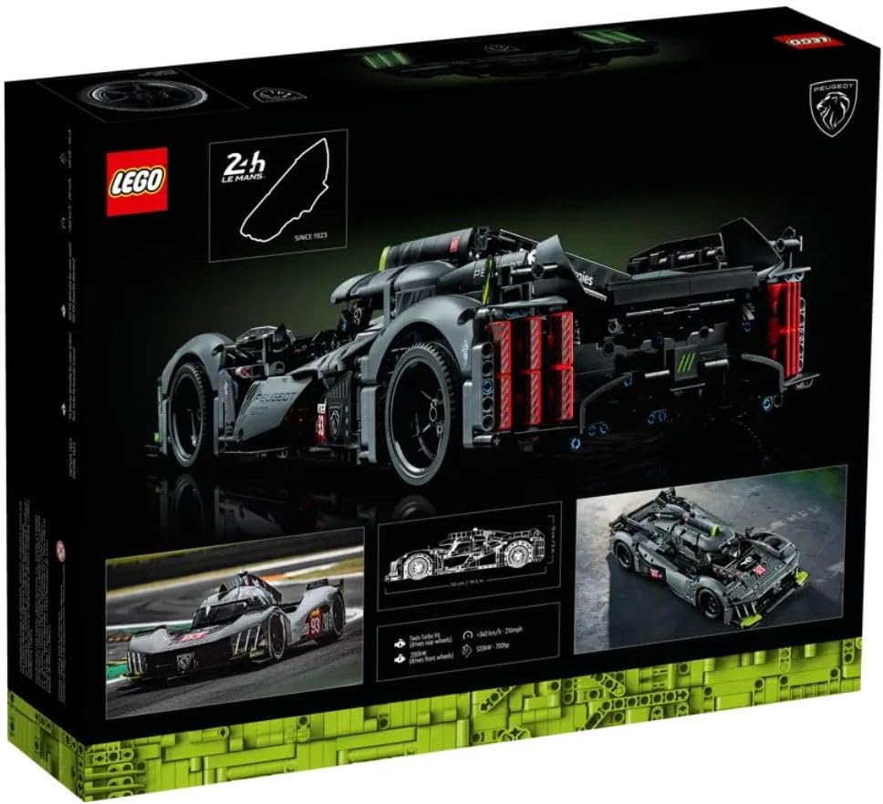 LEGO Technic Race Car Model Kit, 1:10 Scale U179237