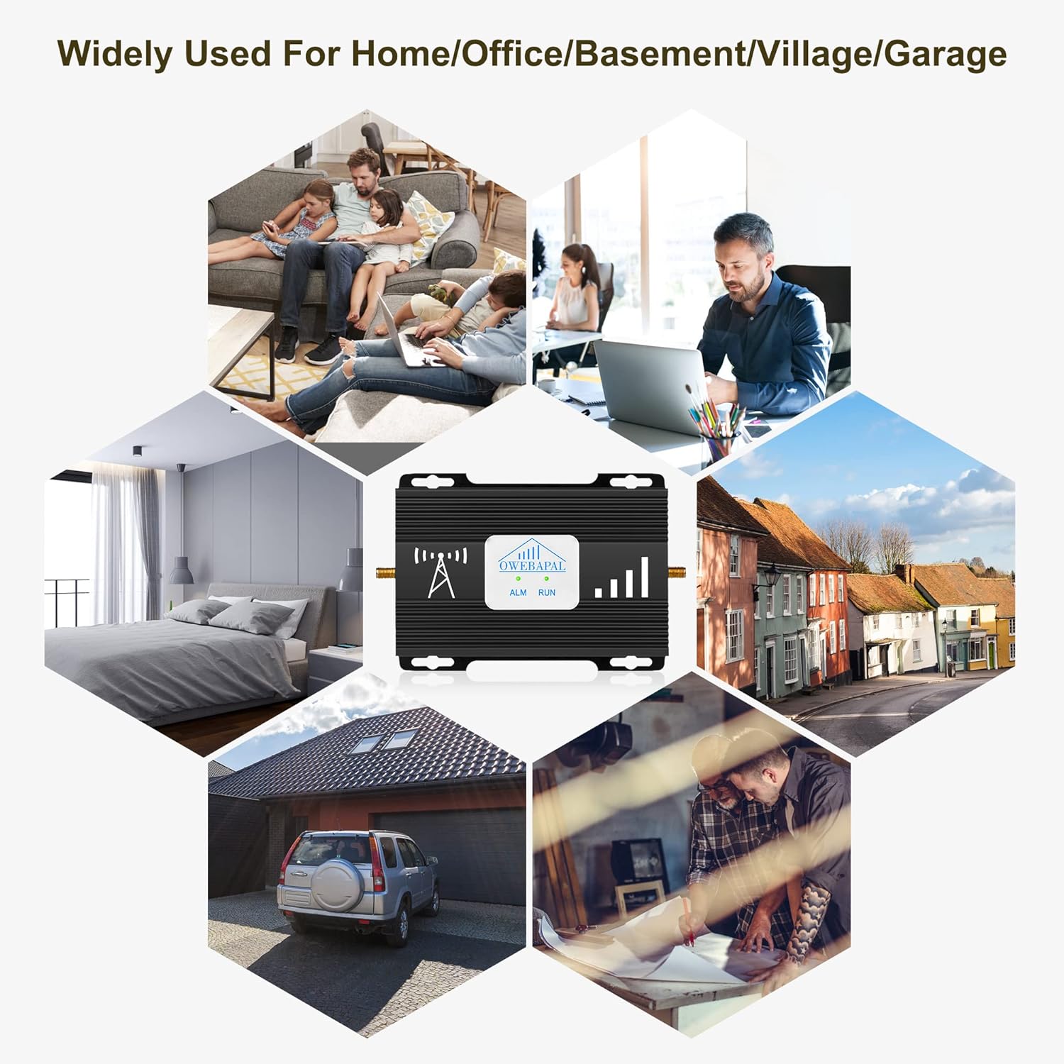 Cell Phone Signal Booster 5G 4G LTE Band 13 700Mhz for Home 4,000sqft Z60783