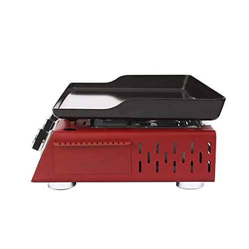 24-Inch 3-Burner Portable Table Top Gas Grill Griddle R7437