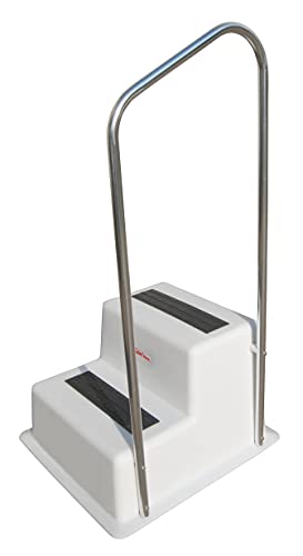 26" W x 58" H Aluminum Dock Step Handrail Attachment Y130254
