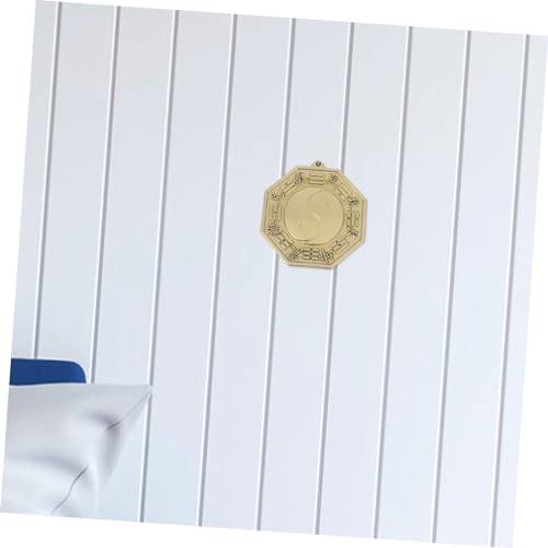 Brass Bagua Mirror Wall Hanging A975219