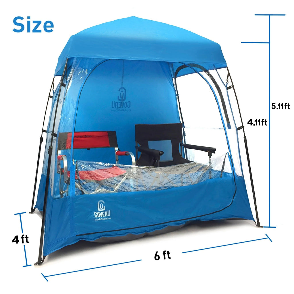 2 Person Weather Tent Pod (Blue) Z88867