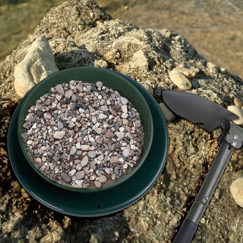 3 in 1 Gold Panning Kit, 50" Folding Gold Sluice Box, 34pcs E35724