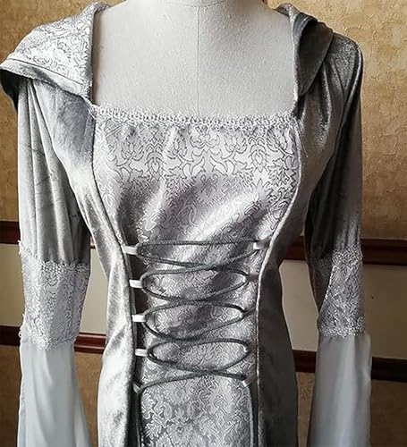 Medieval Victorian Velvet Gothic Dress D429130