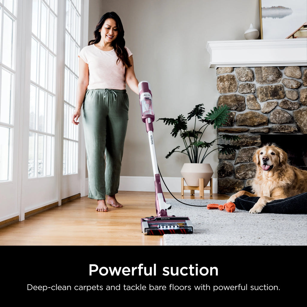 Corded Stick Vacuum with Self-Cleaning Brushroll L40856