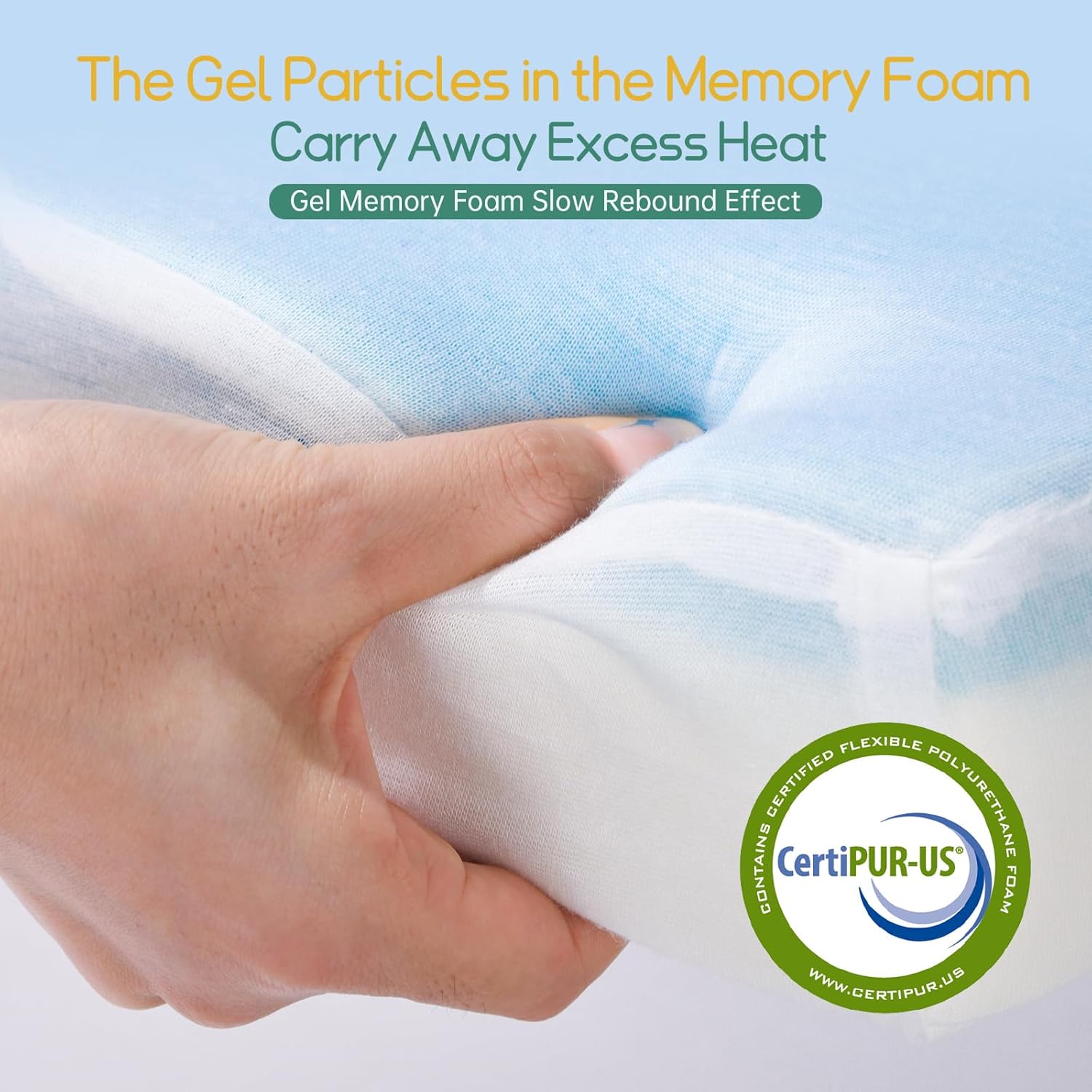 38"x26" Memory Foam Pack N Play Mattress Pad with Washable Removable Cover A83899